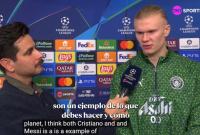 خالاند : رونالدو بىلەن مېسسى بارلىق توپچىلارنىڭ ئۈلگىسى